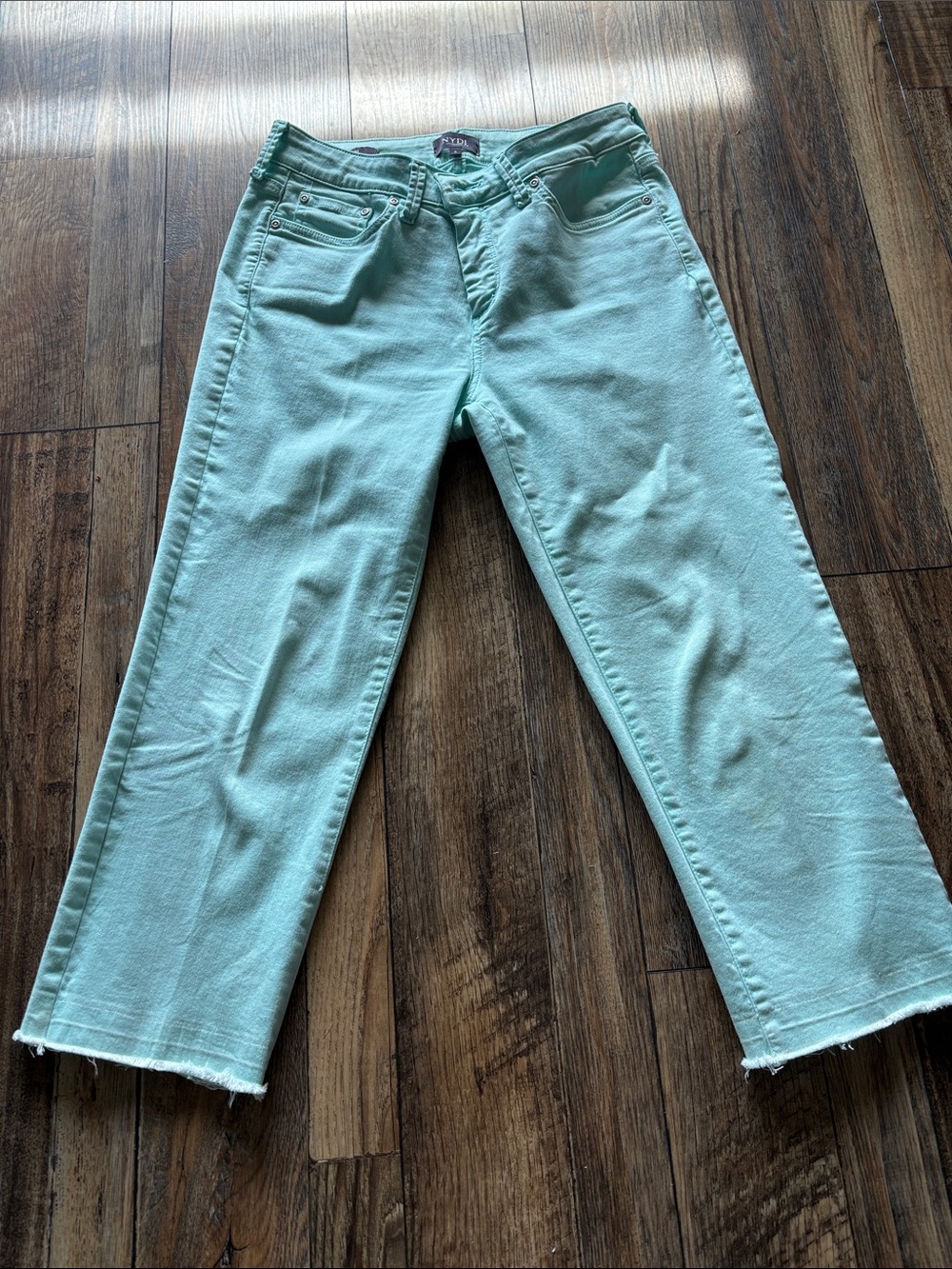 NYDJ Mint-Tone Straight Leg Jeans